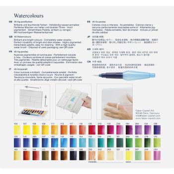 Preview: Faber-Castell Creative Studio Aquarellfarben 48er Etui